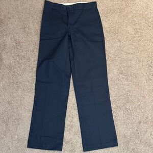 Dickies Men's Navy Dress Pants